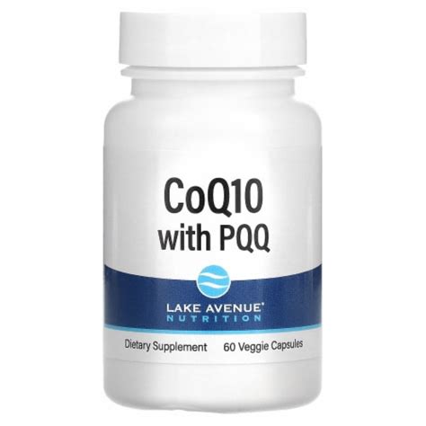 Lake Avenue Nutrition Coq With Pqq Mg Veggie Capsules