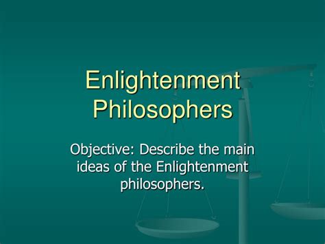 Ppt Enlightenment Philosophers Powerpoint Presentation Free Download