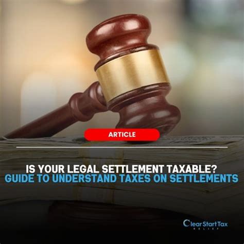 Tax Implications Of Legal Settlements Is Your Settlement Taxable