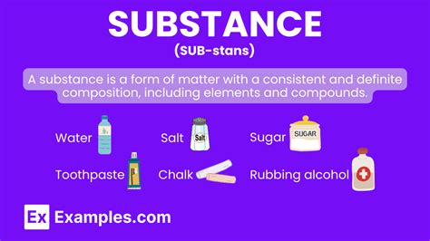 Substance - 40+ Examples, Definition, Formula, Types, Differences