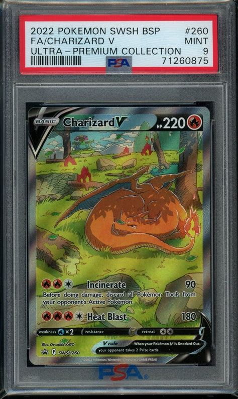 Mavin Pokemon Charizard V Swsh Ultra Premium Collection Fa