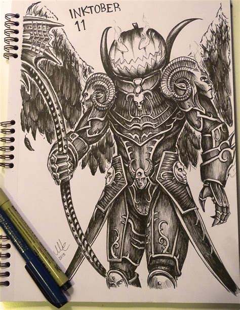 Jack The Reaper Inktober 11 By Sciamano240 On Deviantart