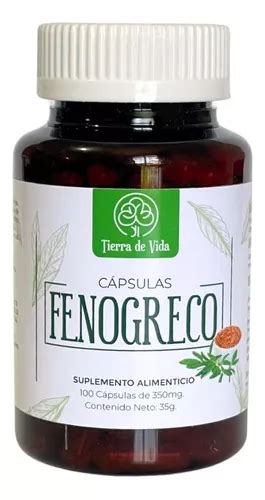 Fenogreco 100 Cápsulas Poderoso Superalimento Meses sin interés