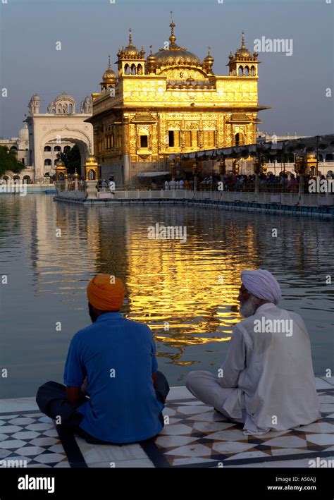 Golden Temple Amritsar Stock Photo Alamy