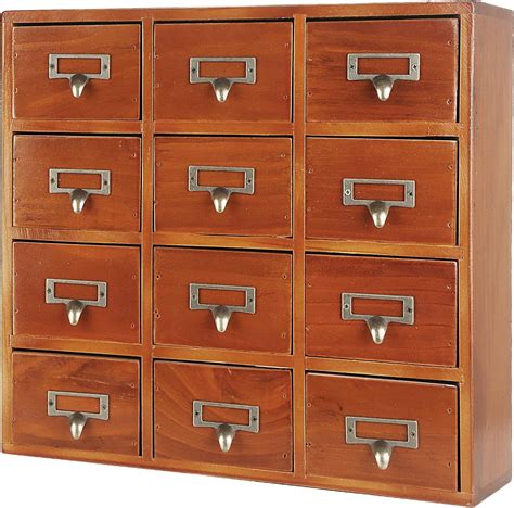 Amazon Mini Vintage Desktop Drawers 3 Drawer Desktop Organizer