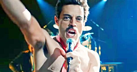 Bohemian Rhapsody Preview Shows Rami Malek Transforming Into Freddie