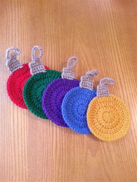 Kerstdekoratie Ingesteld Gehaakte Ornamenten Set Van Etsy Crochet