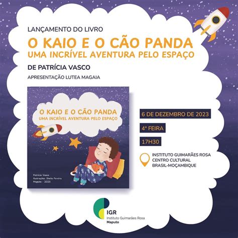 Lançamento do Livro Infantil O Kaio e o Cão Panda Uma Incrível