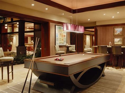 30 Trendy Billiard Room Design Ideas