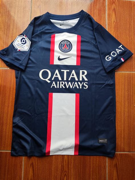 [REVIEW] PSG Mbappe jersey from 5boundless (33$ including shipping) : r ...