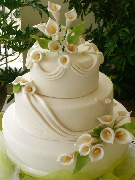 Wedding Cakes♥ Calla Lily Cake Lily Cake Calla Lily Wedding Cake