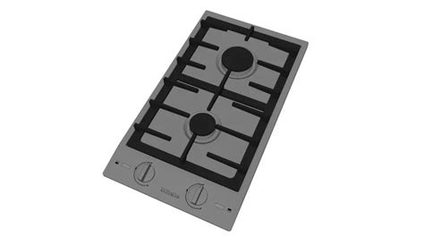 Miele Gas Hob CS 1012 3D Warehouse