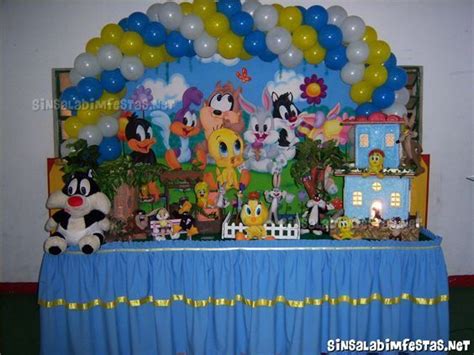 Lindas Ideas Para Decorar Fiesta De Los Looney Tunes En