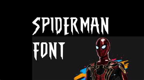 Introducir Imagen Font Generator Spiderman Abzlocal Mx