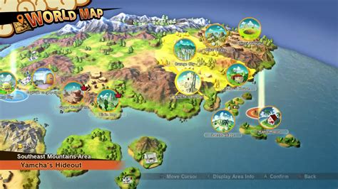 Dragon Ball World Map - Map Of Florida