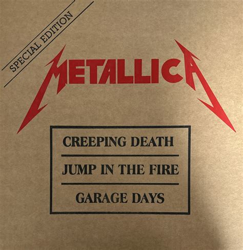 Metallica Special Edition Box Set Brazilian Vinyl box set — RareVinyl.com