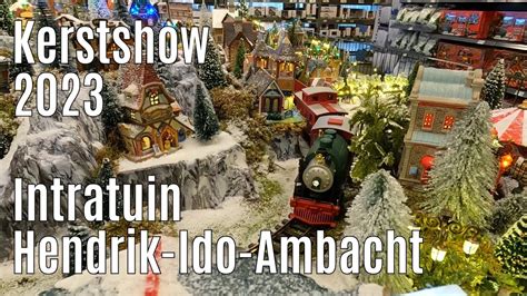 Kerstshow Intratuin Hendrik Ido Ambacht Part Youtube