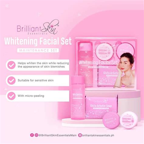 Brilliant Skin Essential Whitening Facial Maintenance Set Lazada Ph