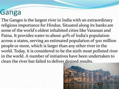 Water pollution ganga | PPT