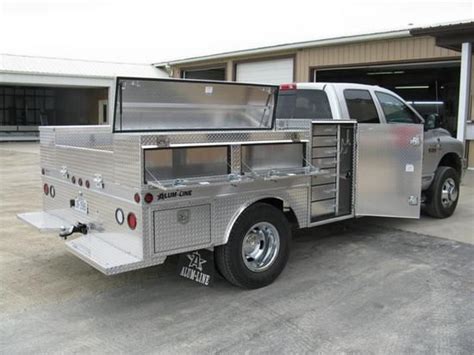 Aluminum Truck Beds Custom Trucks Work Truck