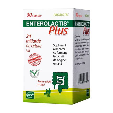 Enterolactis Plus Capsule Sofar Farmacia Dav