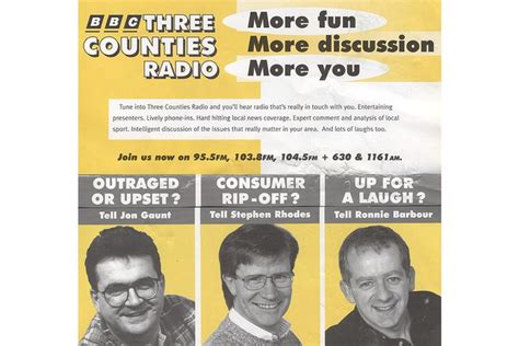 Bbc In Pictures Bbc Three Counties Radio 25 Years On Air