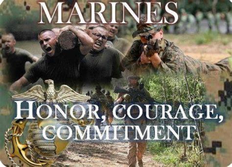 Honor Courage Commitment Marine Mom Honor Courage Commitment