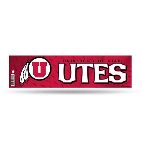 Utah Utes Bumper Sticker