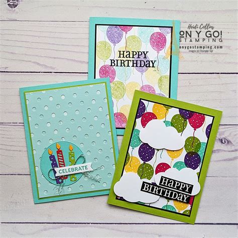 From Simple To Wow Birthday Card Ideas With The Celebrate With Tags