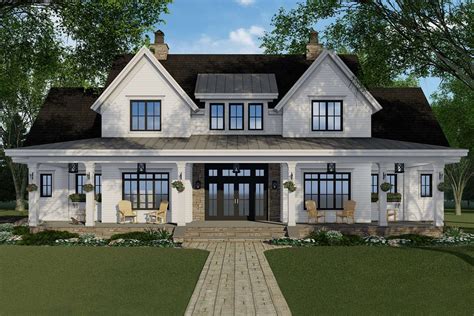 House Plan Modern Farmhouse Plan Square Feet