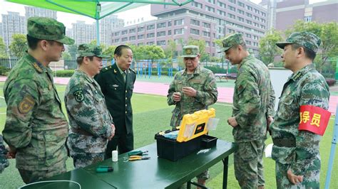 民兵整组展风采 以练为战显担当——栖霞区龙潭街道迎接全省民兵整组考评 中国江苏网