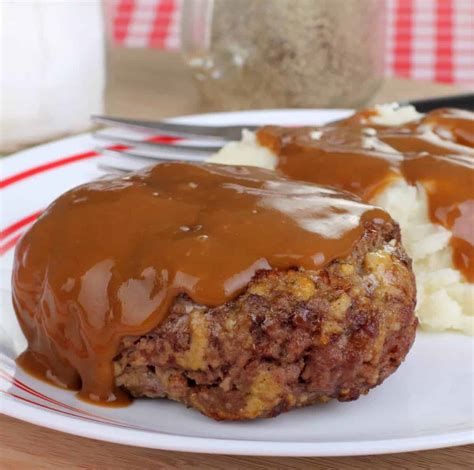Hamburger Steaks And Gravy The Country Cook