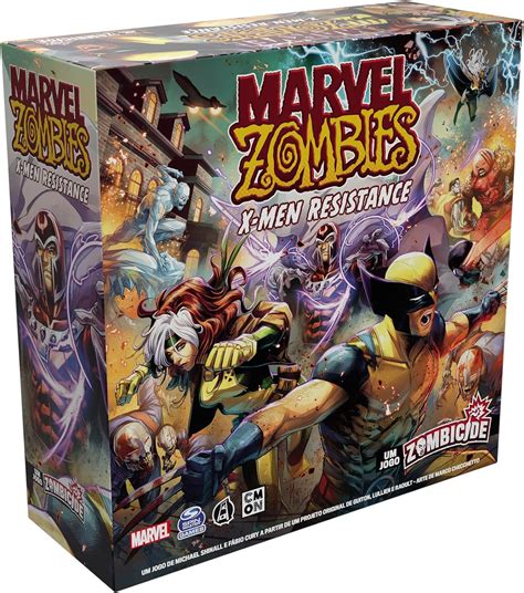 Gal Pago Marvel Zombies X Men Resistance Um Jogo Zombicide A