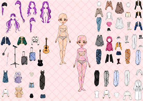Let's Dress'e Kpop Demon Hunters Rumi | Digital Paper Doll & Dress up