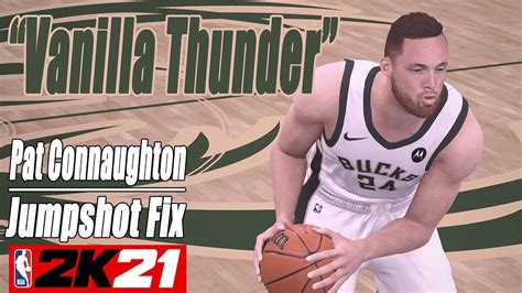 Pat Connaughton Jumpshot Fix NBA2K21 With Side By Side Comparison YouTube