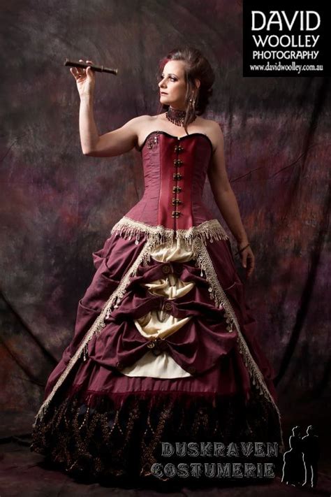 Steampunk Steampunk Bustle Dress Victorian Dress