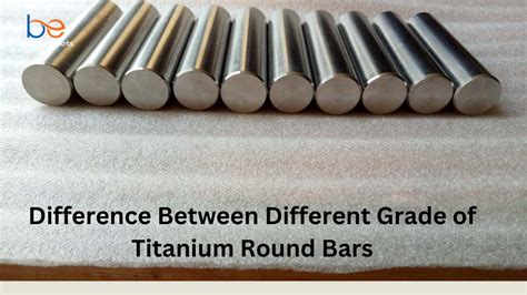 Different Grades Of Titanium Round Bars