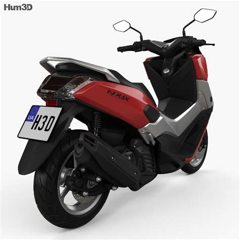 Yamaha NMAX 160 ABS 2017 3D model - Download Motorcycle on 3DModels.org