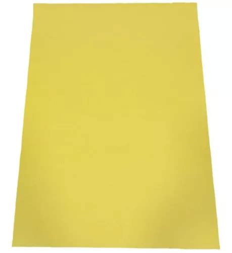 Papel Cartolina Amarelo Escolar X G Frete Gr Tis