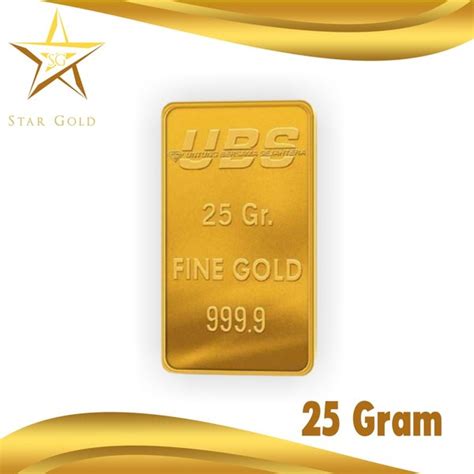 Jual LM UBS 25GR LOGAM MULIA 25 GR Di Lapak Star Gold Bukalapak