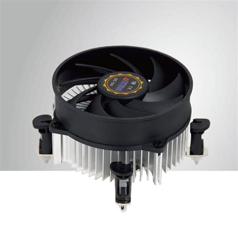 Intel LGA 1155/1156/1200 CPU Air Cooler with Aluminum Cooling Fins and ...