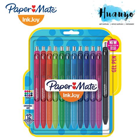 PaperMate InkJoy Gel Pen 0 7 Mm Colour Set Of 12