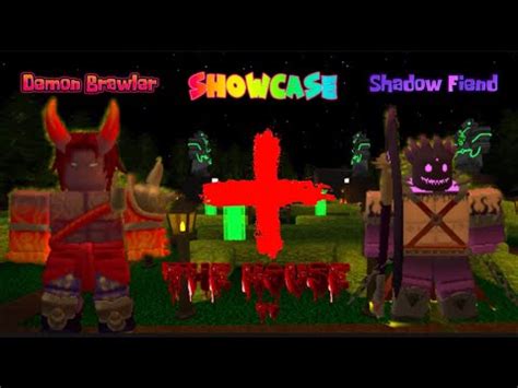 Shadow Fiend And Demon Brawler Showcase Roblox The House Td Youtube