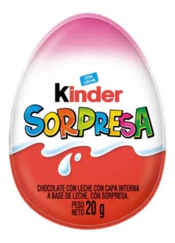 Chocolate Kinder Sopresa 20 Gr Rosa Huevo Sorpresa MercadoLibre