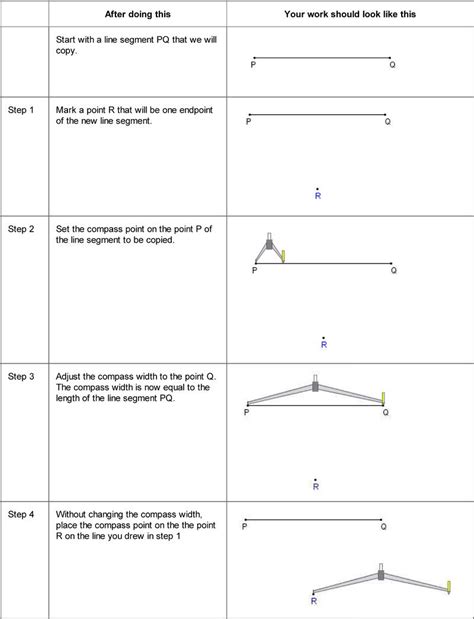 Constructions And Copying A Line Segment Ck Foundation