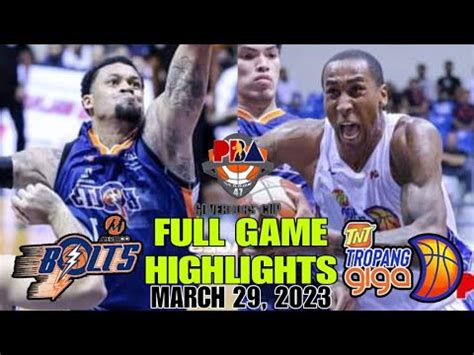 Pba Live Tnt Tropa Vs Meralco Full Game Highlights Game Semifinals L