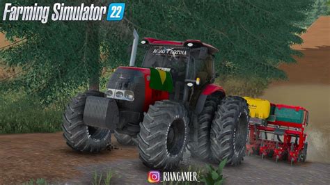 INICIANDO O PLANTIO DA SOJA AGRONÓPOLIS FARMING SIMULATOR 22