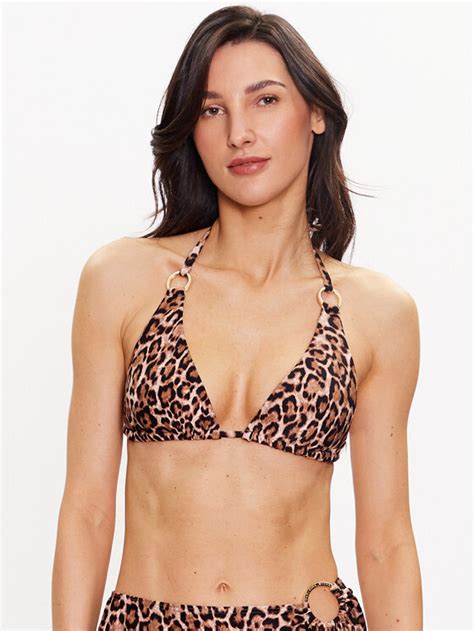 Michael Michael Kors Bikini Oberteil Wildcat Mm M Braun Modivo De