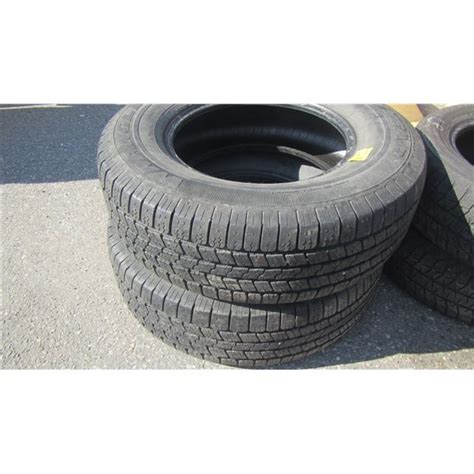 2 P26570r17 Goodyear Wrangler Tires Good Tread
