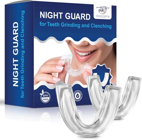 Sleepgene Dental Night Guard Mouth Guard To Help Relieve Teeth Grinding Clenching